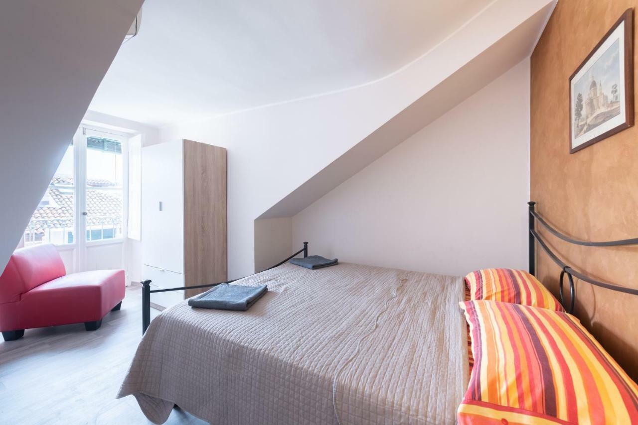 Ferienwohnung Mansarda Station Gioberti Turin Exterior foto